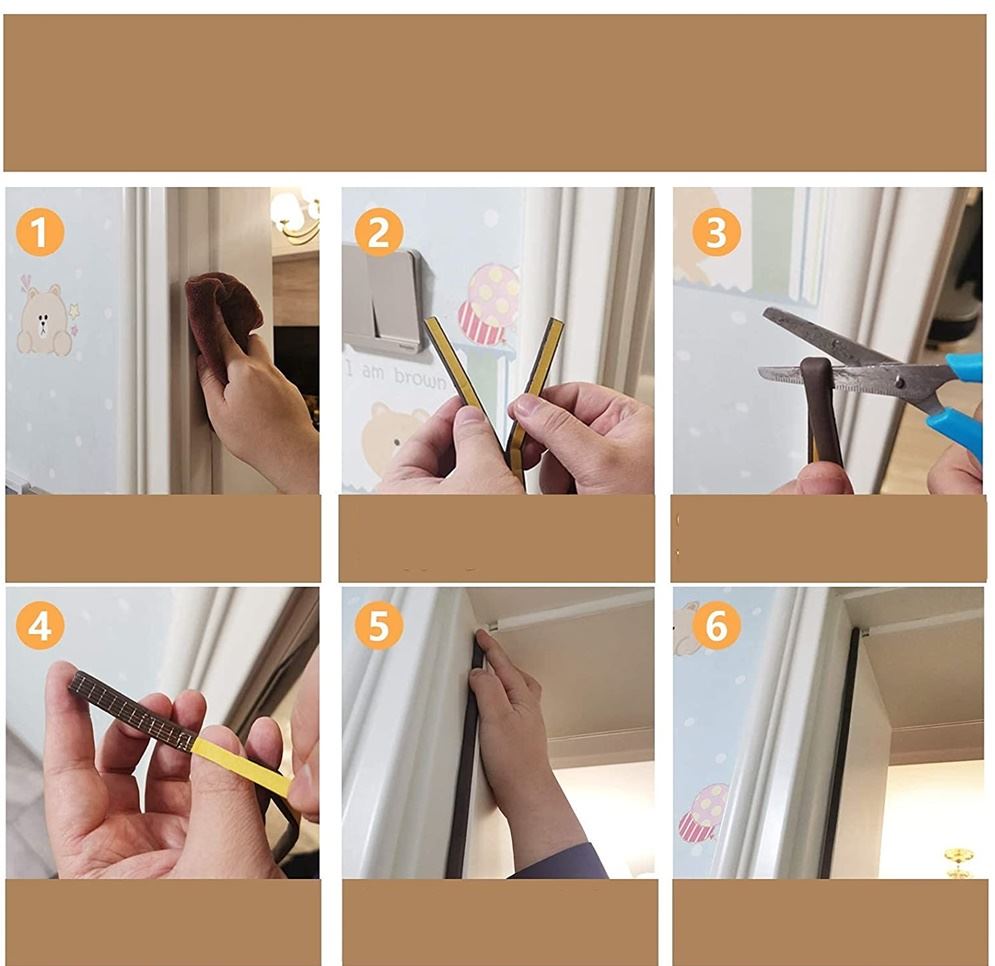 TransForMacion D Tip Kapı Pencere Ses Isı Yalıtım Bandı EPDM Kauçuk 22 Metre 718912