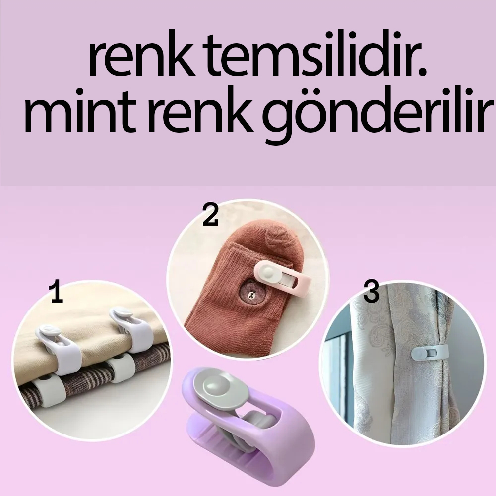 TransForMacion Yorgan Çarşaf Kılıf Tutucu 16 Adet Klips MİNT 720886