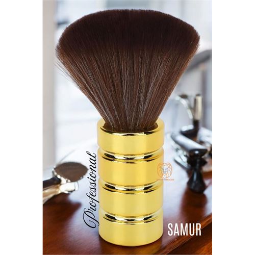 ModaCar Samur Kıl Ense Fırçası Gold Effect Absolute Professional 