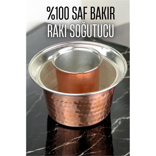 ModaCar Bakır Rakı Soğutucu  