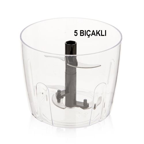 TransForMacion Pratik El Rondosu Üstten Basmalı 5 Bıçaklı 2.5 LİTRE 14X18CM 720896