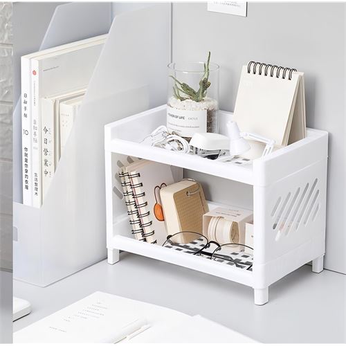 TransForMacion Organizer 2 Katlı Raf Mutfak Rafı Banyo Ofis Masa Rafı 720904