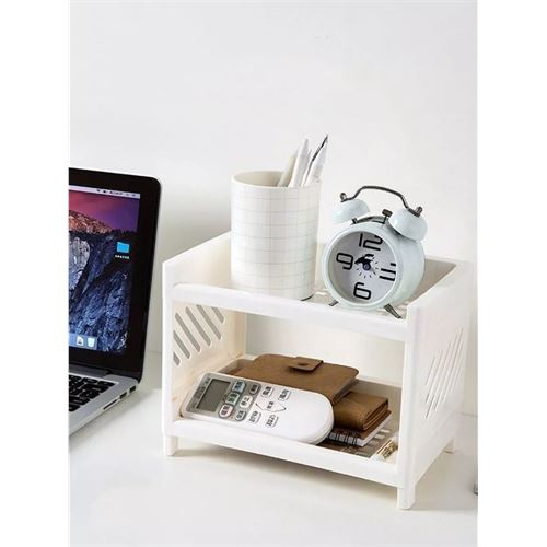 TransForMacion Organizer 2 Katlı Raf Mutfak Rafı Banyo Ofis Masa Rafı 720904