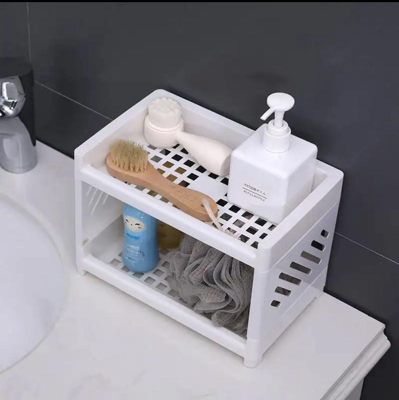 TransForMacion Organizer 2 Katlı Raf Mutfak Rafı Banyo Ofis Masa Rafı 720904