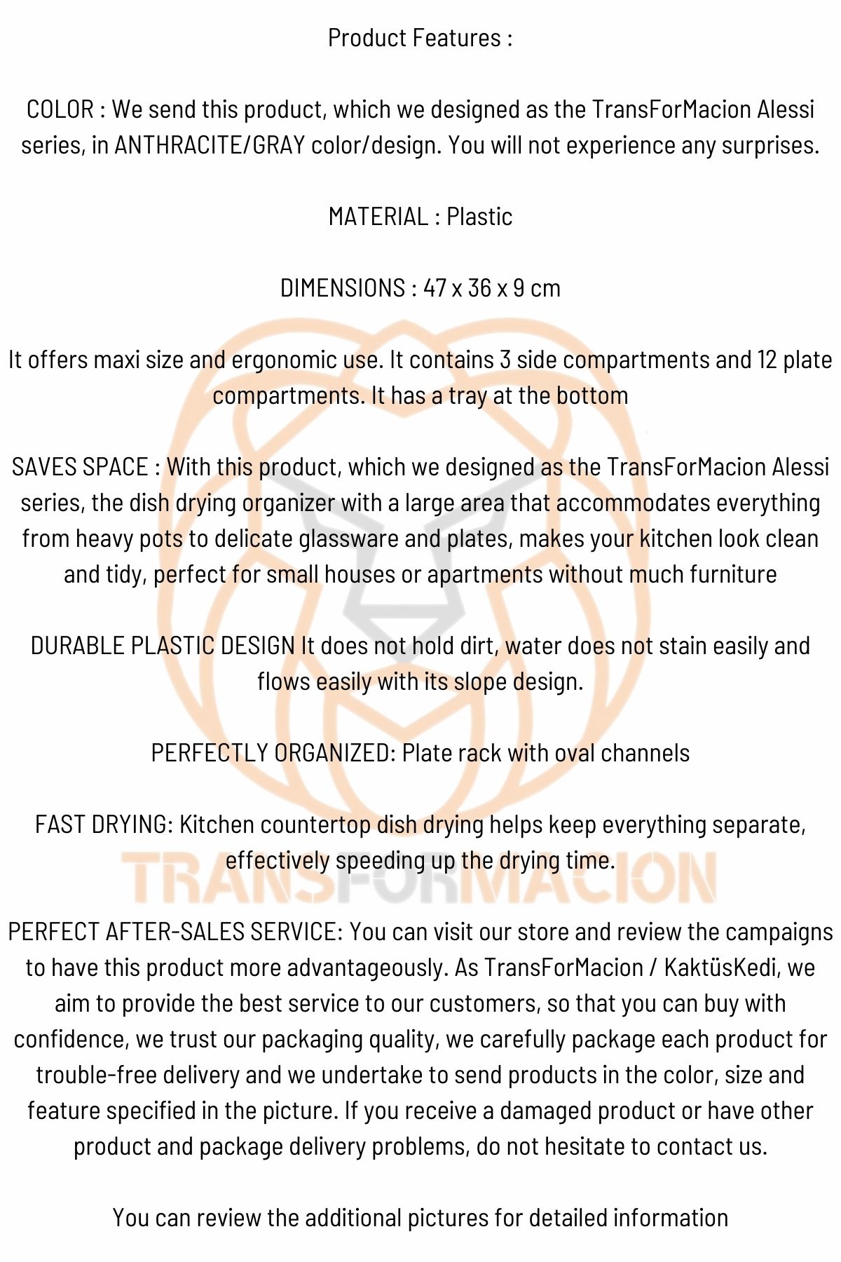 Bulaşık Durulama Sepeti Tabaklık Bulaşık Kurutmalık GRİ Alessi 715437