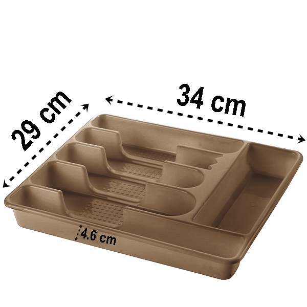 Çekmece İçi Kaşıklık Kepçelik 6 Gözlü LATTE 720907