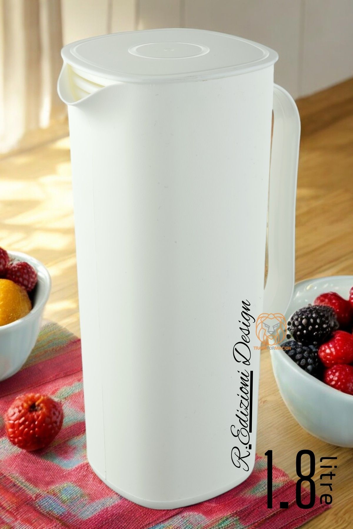 TransForMacion Tasarım Sürahi R.Edizioni 1800 ml Beyaz 716773