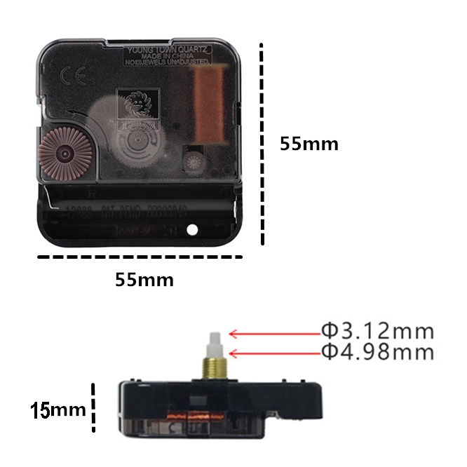 Duvar Saati Mekanizması Sessiz 720919