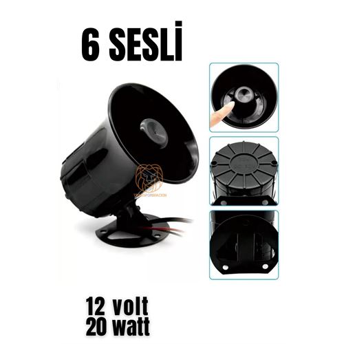 TransForMacion Alarm Sireni 6 Değişik Sesli 429046