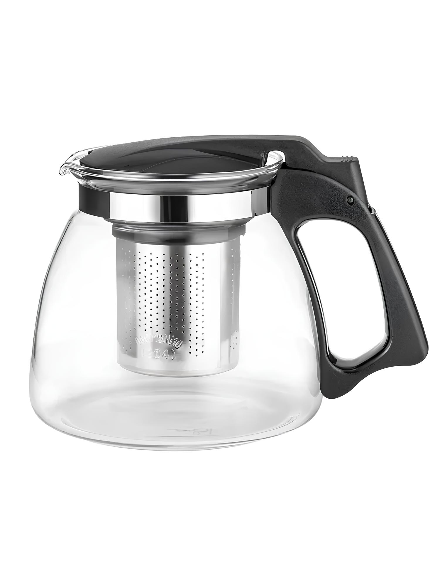 TransForMacion Süzgeçli French Press Cam Demlik 1500 Ml Bitki Çayı Demliği 720943