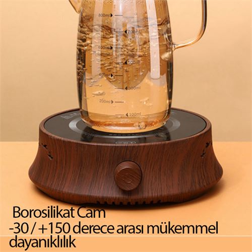 TransForMacion Yağ Sirke Şişesi Borosilikat Cam 1000 ML  A.Verbrugge Design 720945