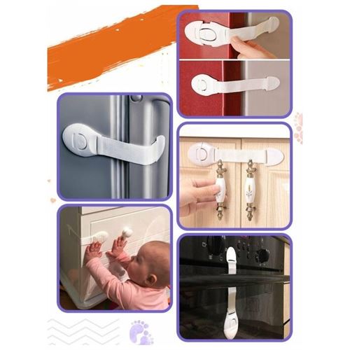 TransForMacion 18 Cm Çocuk Dolap ve Çekmece Kilidi 2 Adet 720955