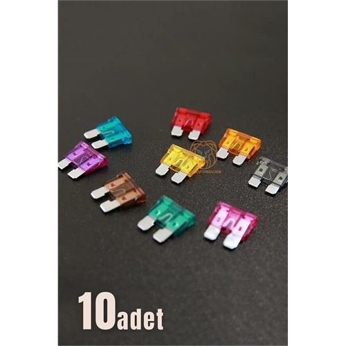 ModaCar 10'lu Araç Bıçak Sigorta 