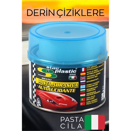 ModaCar Derin Çizikleri Gideren Pasta Cila  Stac Plastic Italy 