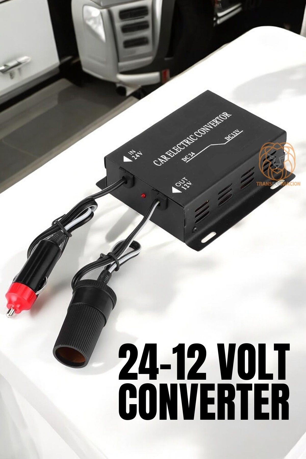 ModaCar  20 Amper 24 Volttan 12 V Çevirici Konvertör 