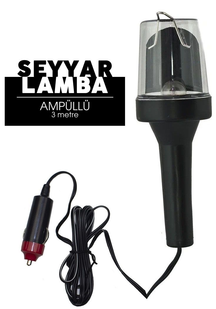 Ampüllü Seyyar Lamba 