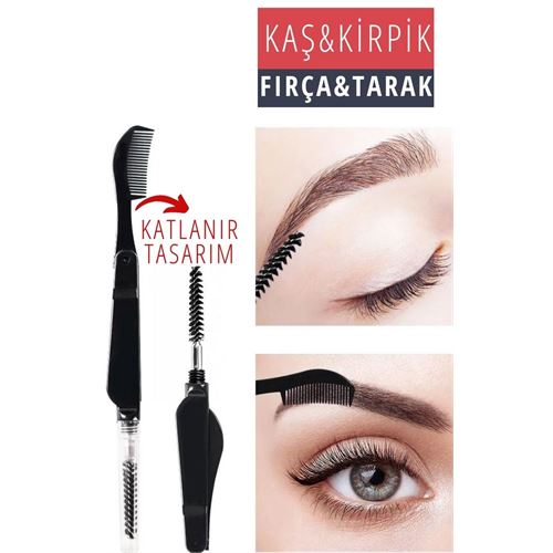 ModaCar Kirpik Kaş Fırça Tarak Combo Set 