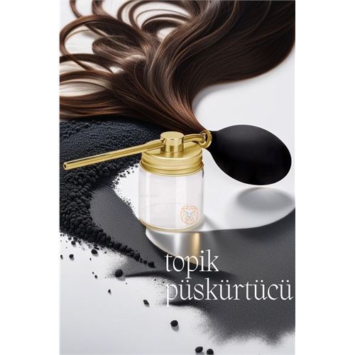 ModaCar Bayan Saç Topik Pudra Püskürtme Şişesi 