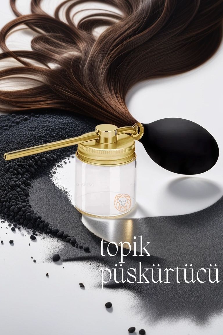 ModaCar Bayan Saç Topik Pudra Püskürtme Şişesi 