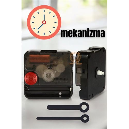 Modacar Duvar Saati Mekanizması Sessiz 