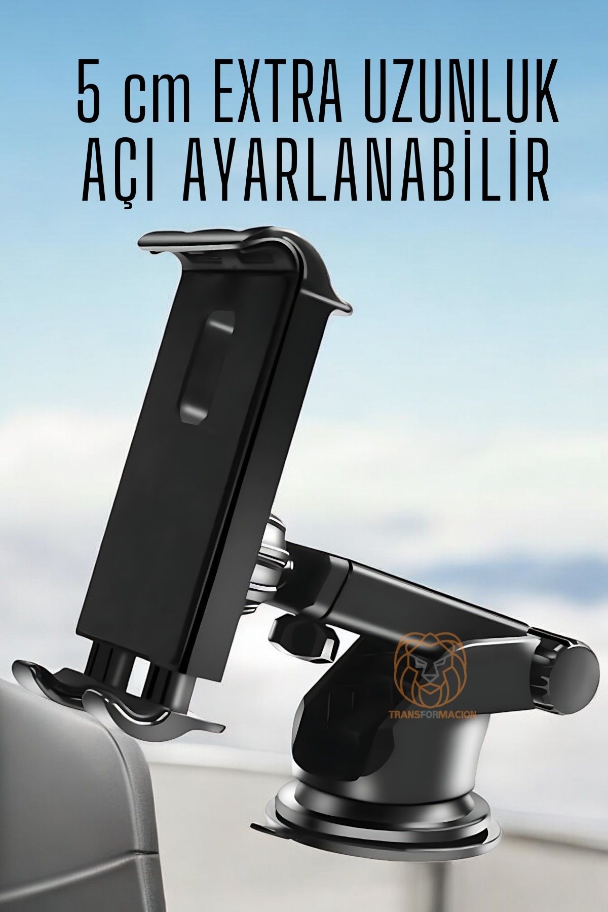 ModaCar Cep Telefon Tutucu Uzayabilir Özelik Açı Ayarlamalı