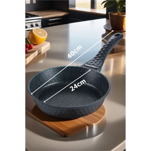 ModaCar Döküm Granit Kızartma Tavası Laviolette Design  