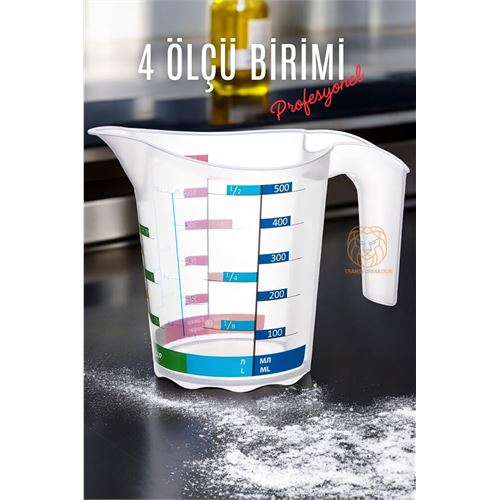TransForMacion Ölçü Kabı Profesyonel BPA Free 500 ml 720964