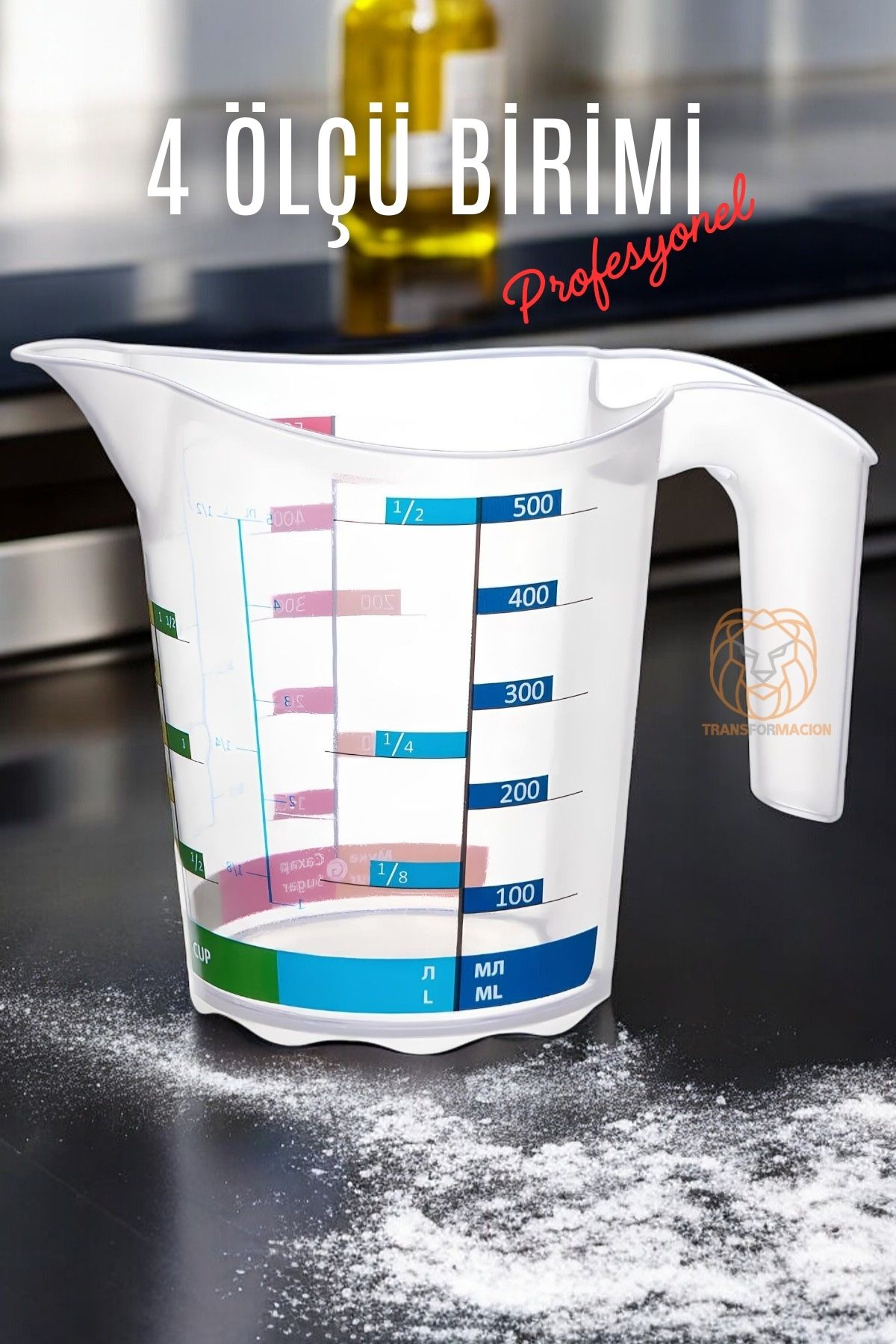 Ölçü Kabı Profesyonel BPA Free 500 ml 720964