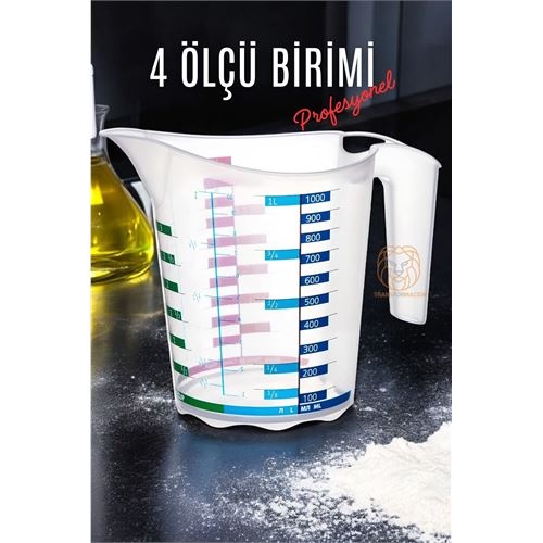 TransForMacion Ölçü Kabı Profesyonel BPA Free 1000 ml 720965