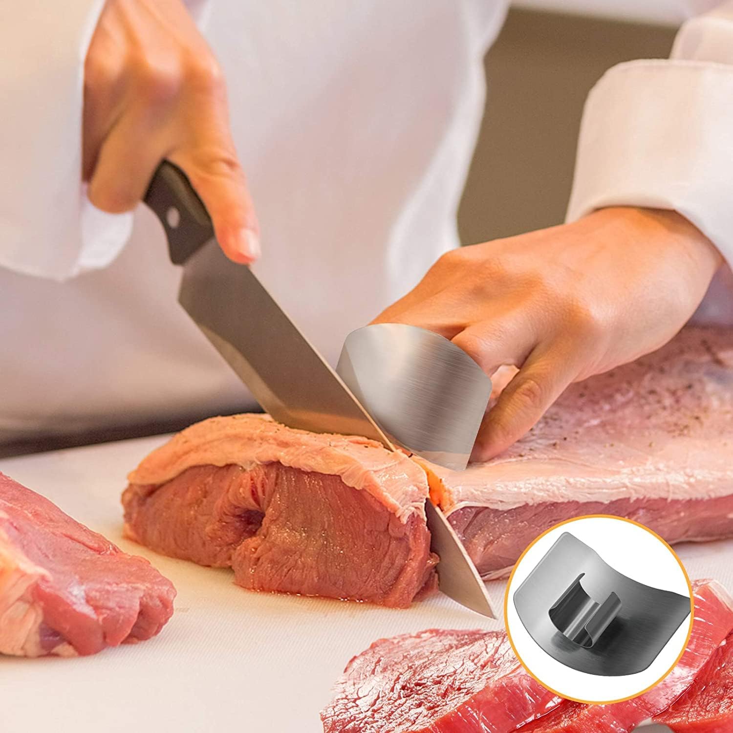 Parmak Koruyucu Dilimleme Parmak Kesme Önleyici Çelik 2 ADET 720968