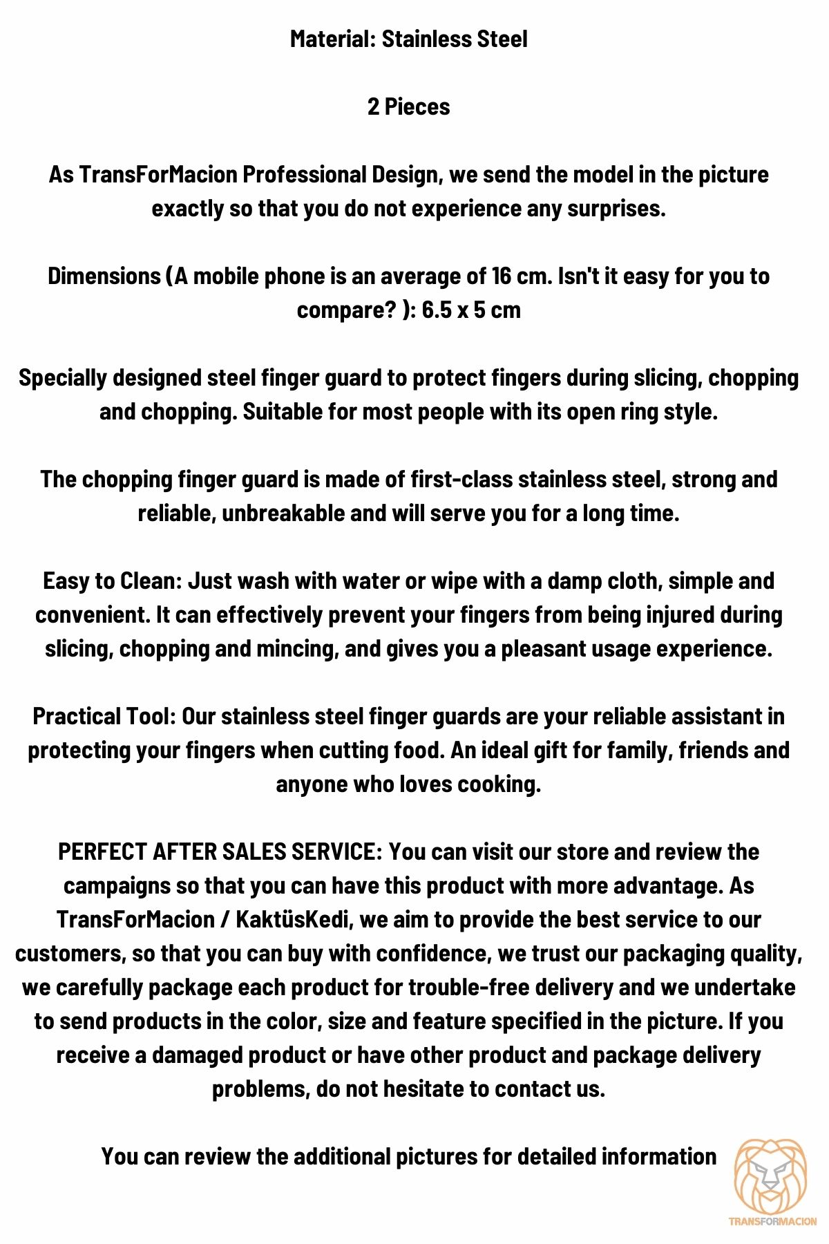 Parmak Koruyucu Dilimleme Parmak Kesme Önleyici Çelik 2 ADET 720968