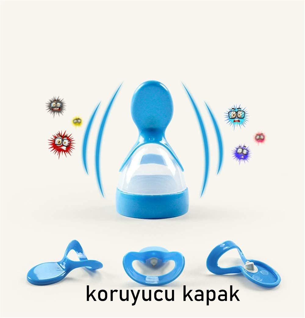 Kaşıklı Mama Silikon Biberon KIZ Bebek Besleyici 719715