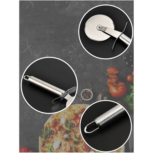 TransForMacion Profesyonel 9 cm Çelik Pizza Kesici Ignacio Design 720972