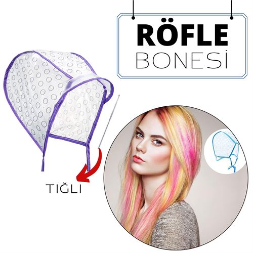 TransForMacion Röfle Bonesi Tığlı Saç Boya Bonesi 715000