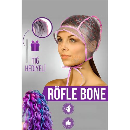 TransForMacion Röfle Bonesi Tığlı Saç Boya Bonesi 715000