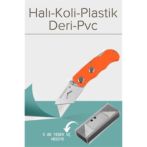 Transformacion Katlanabilir Halı Kesme Bıçağı Maket Bıçağı Koli Plastik Deri Pvc Kesme Bıçağı 715699