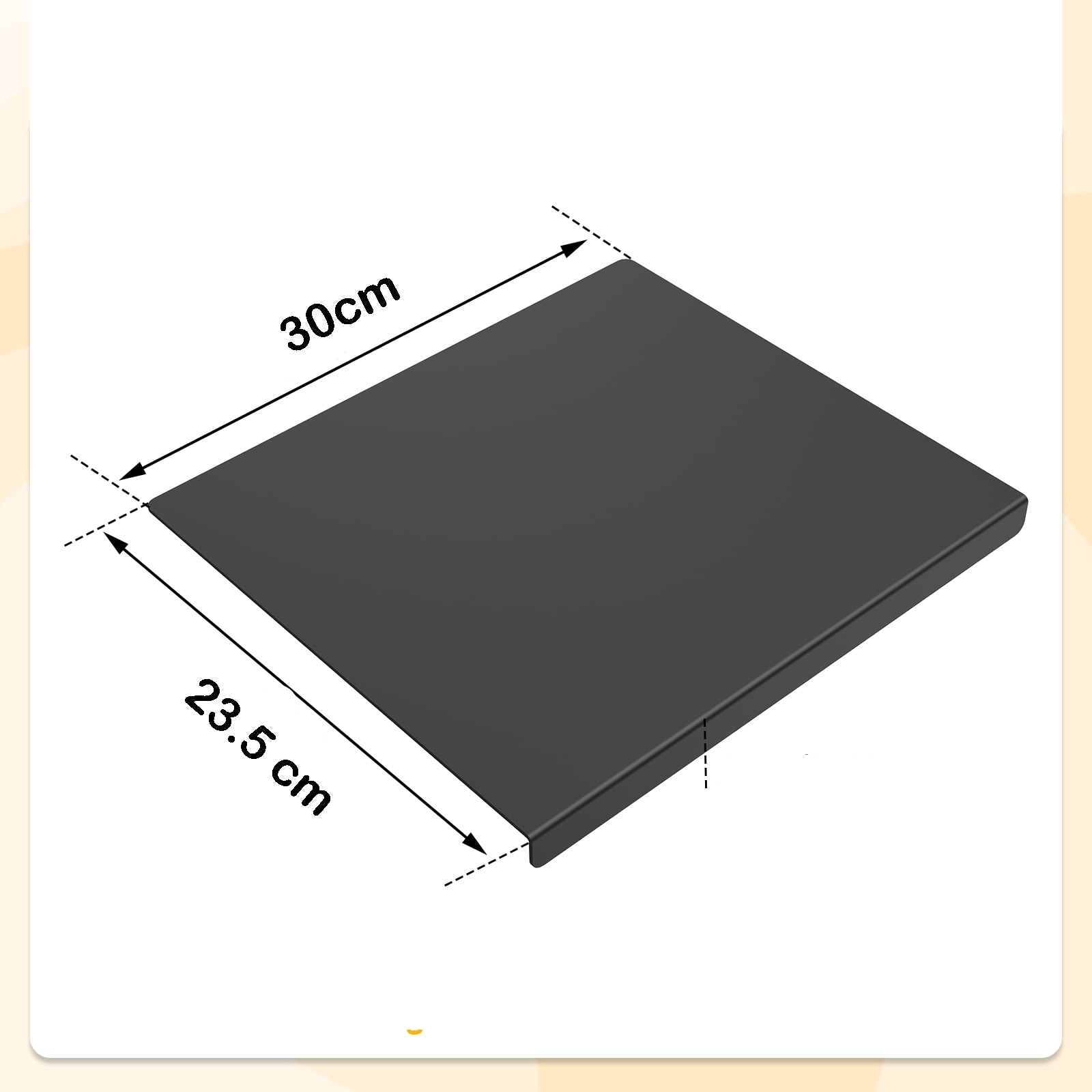 Köşeli Kesim Panosu LATTE Kesim Tahtası Jaakko Design 720996
