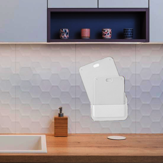 2 li Kesim Panosu Stantlı Yapışkanlı Kesim Tahtası BEYAZ Mikko Design 720999