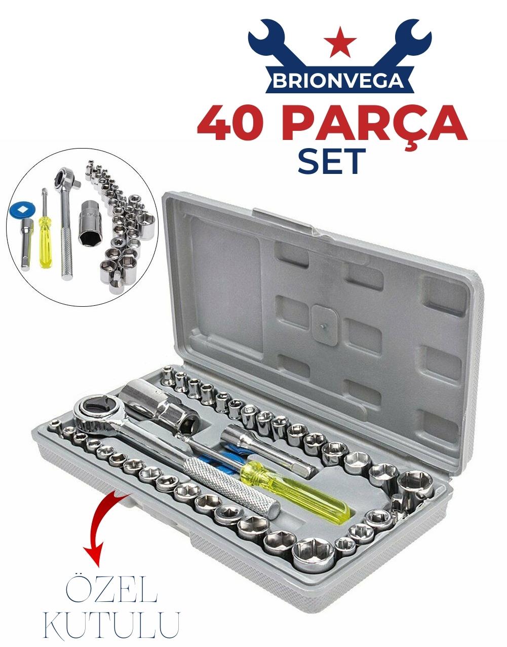 ModaCar Brionvega 33 Uçlu Torklu Lokma Seti 