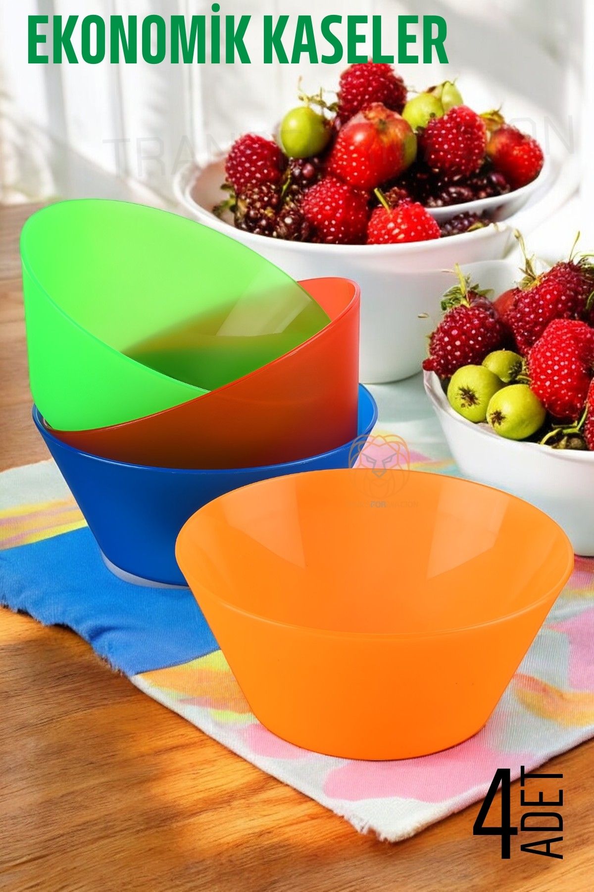 ModaCar Ekonomik Kase Seti 4 lü Set 