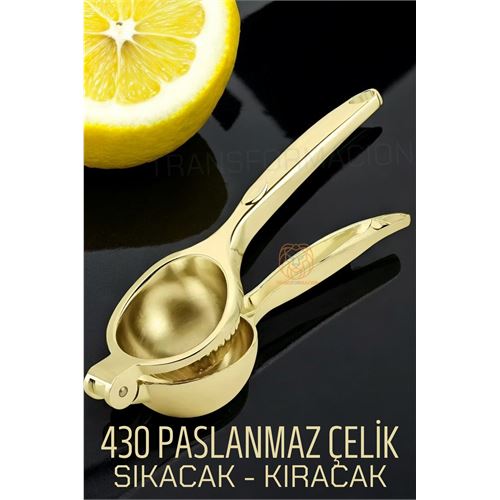 ModaCar GOLD Limon Sıkacağı Paslanmaz Çelik 