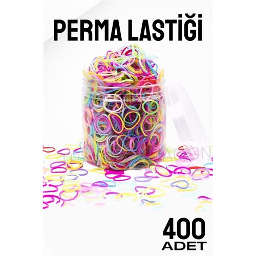 TransForMacion Perma Lastiği İnce 400 ADET RENKLİ 720710