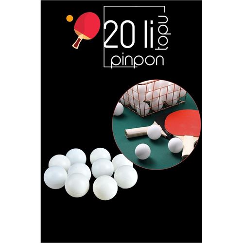 Transformacion 20 ADET Masa Tenisi Pinpon Topu 712012