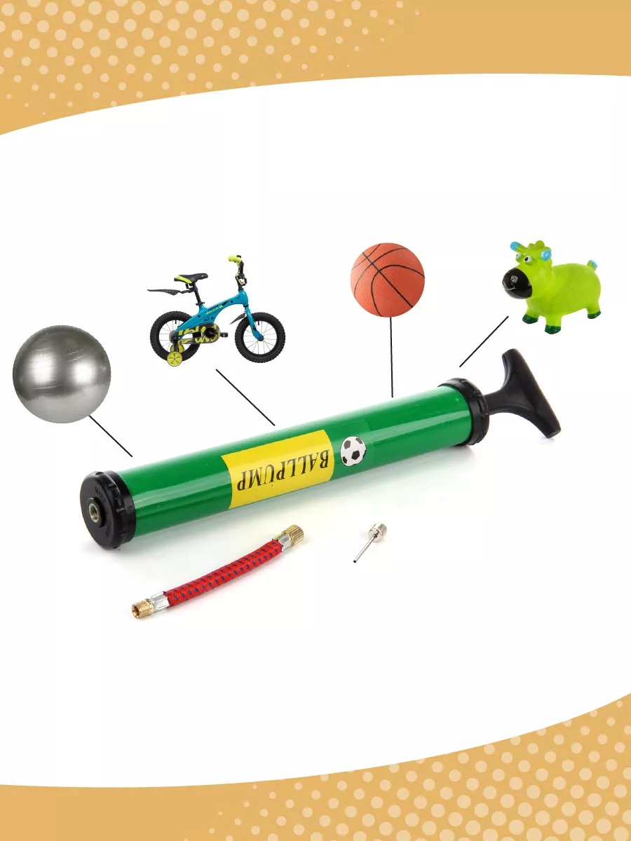 Bisiklet Top Bot Şişirici Pratik El Pompası 424098