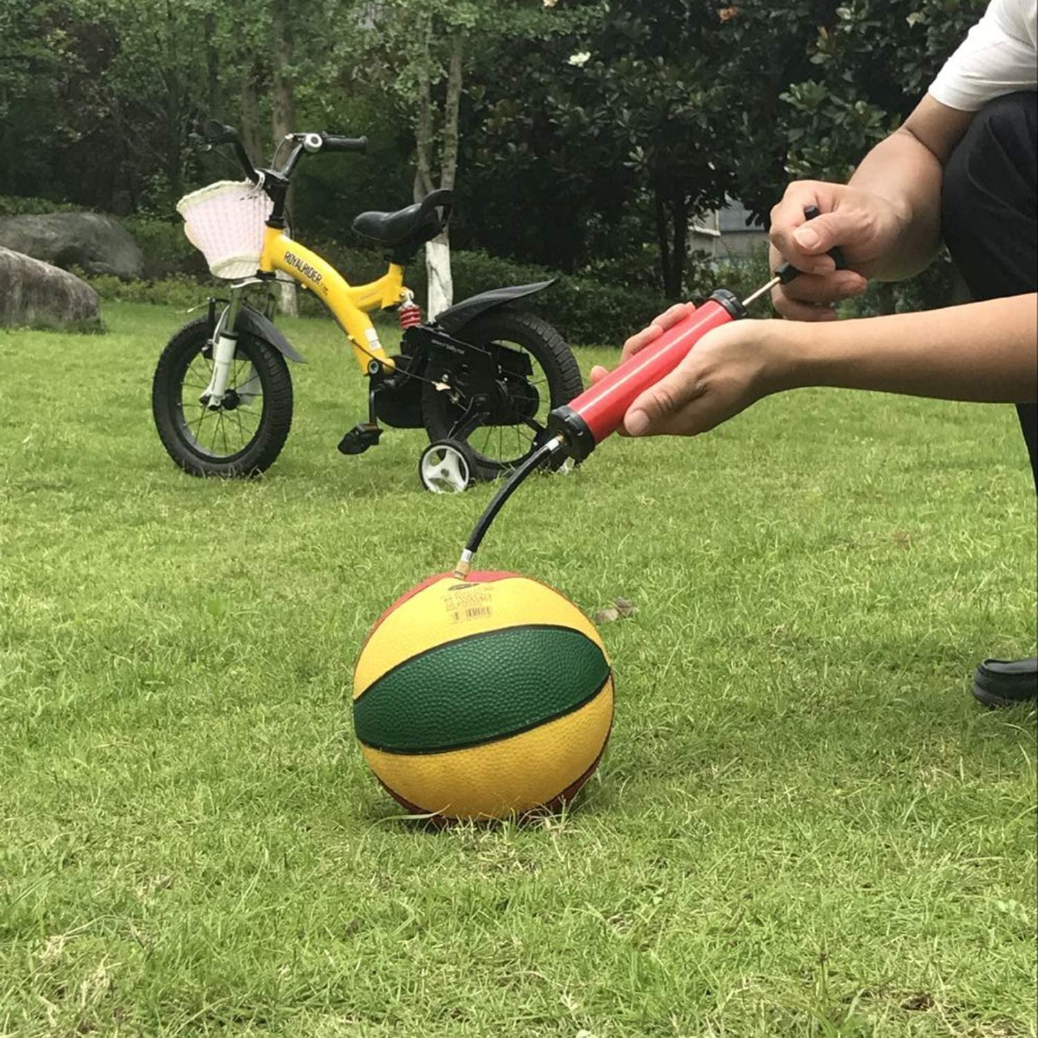 Bisiklet Top Bot Şişirici Pratik El Pompası 424098