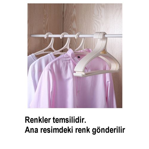 TransForMacion Tasarım Askı Seti 6 ADET Elbise Askısı M.Crisanta SİYAH 720908