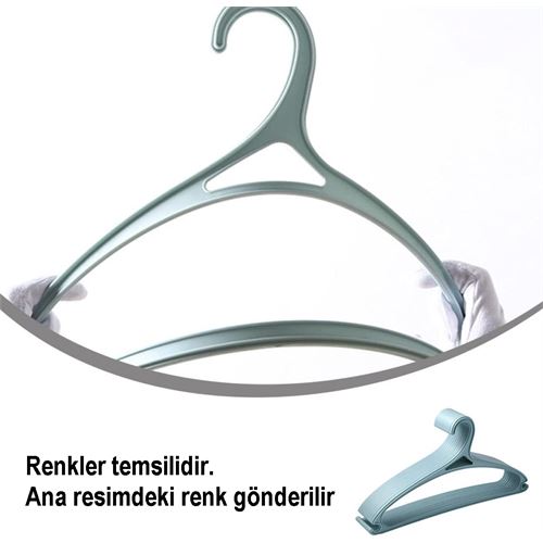 TransForMacion Tasarım Askı Seti 6 ADET Elbise Askısı M.Crisanta SİYAH 720908
