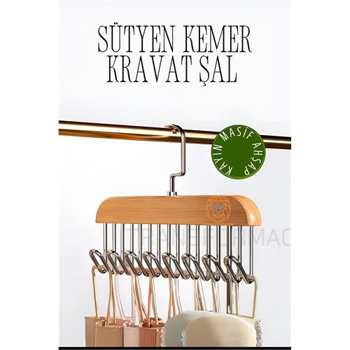 TransForMacion Dolap İçi Askı Sütyen Şal Kravat Kemer Çanta 720103