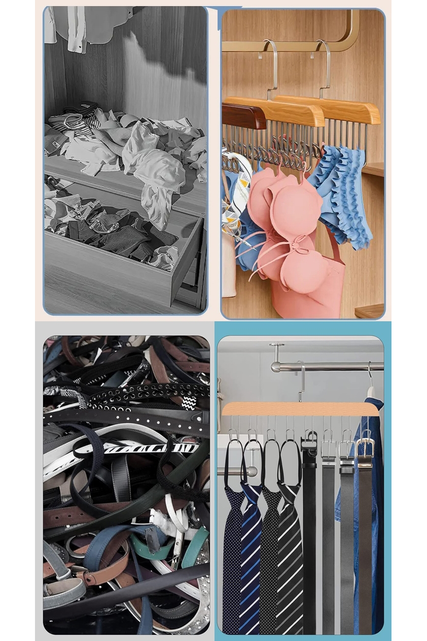 Dolap İçi Askı Sütyen Şal Kravat Kemer Çanta 720103