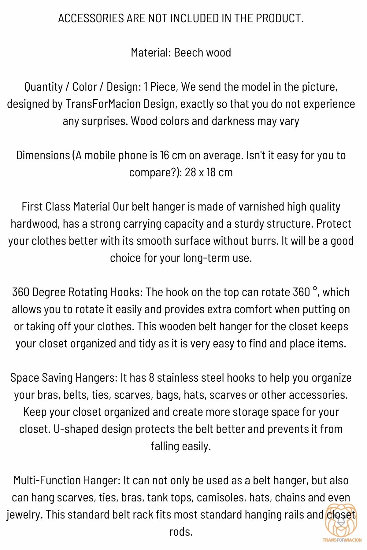 Dolap İçi Askı Sütyen Şal Kravat Kemer Çanta 720103